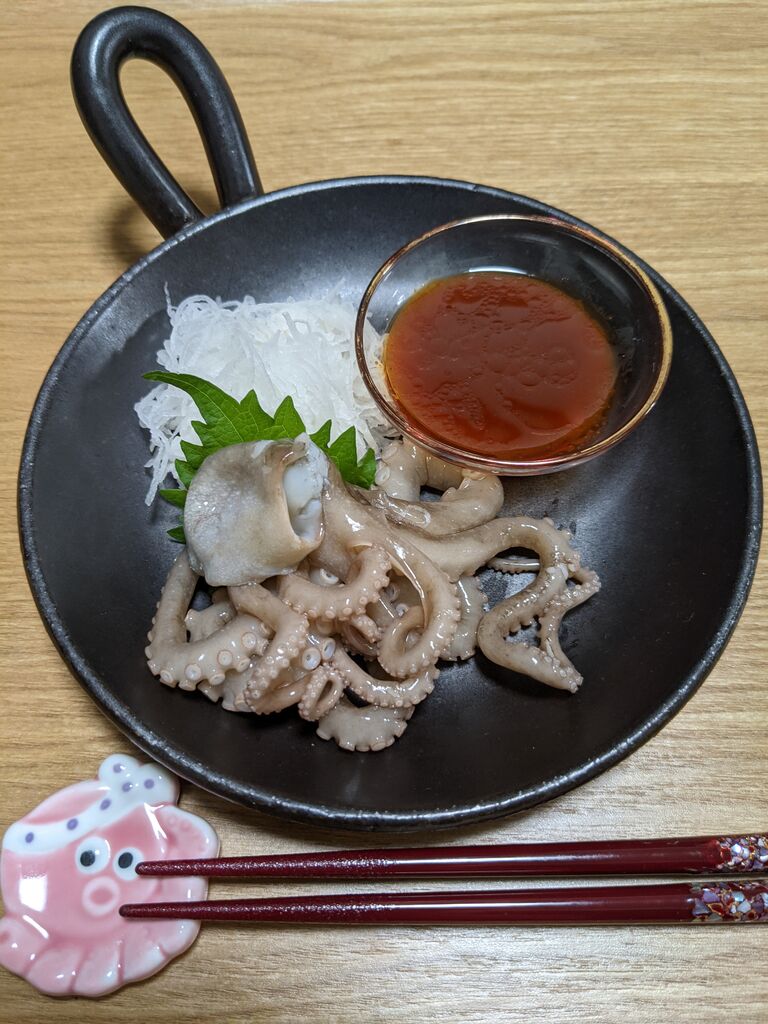 ゆこぶーの食いしん坊万歳 イイダコ料理