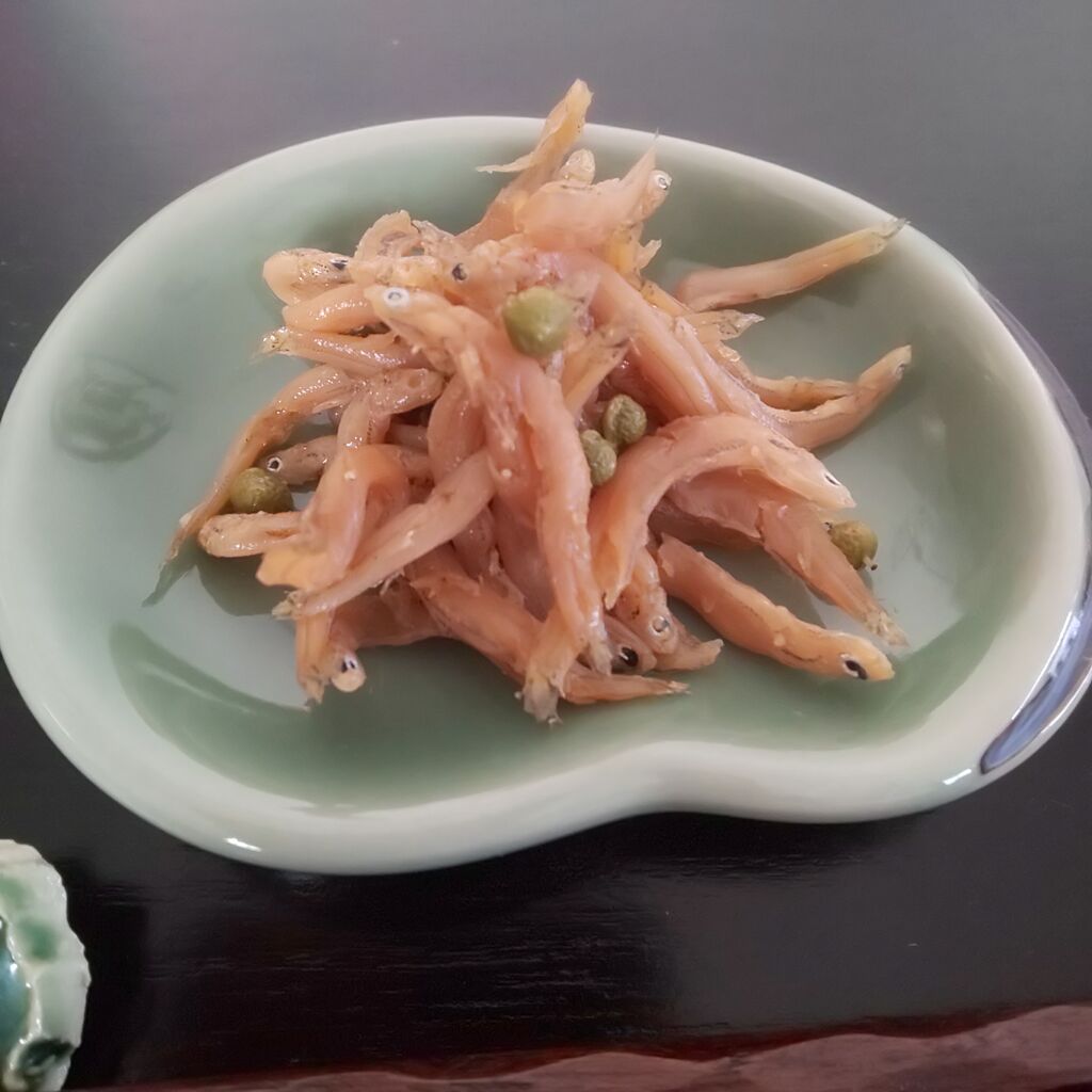 ゆこぶーの食いしん坊万歳 アジの実山椒カルパッチョ