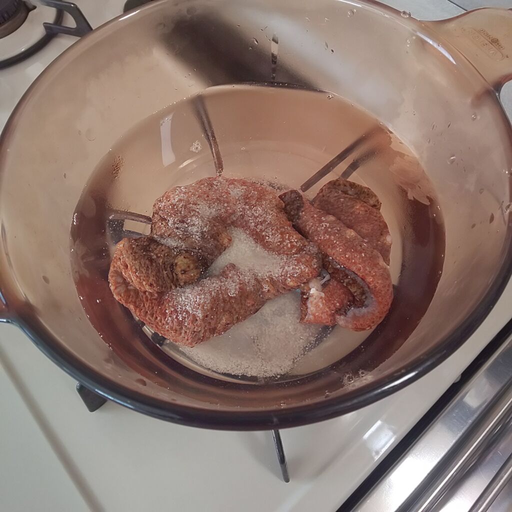 ゆこぶーの食いしん坊万歳 高級食材 自家製干しナマコ