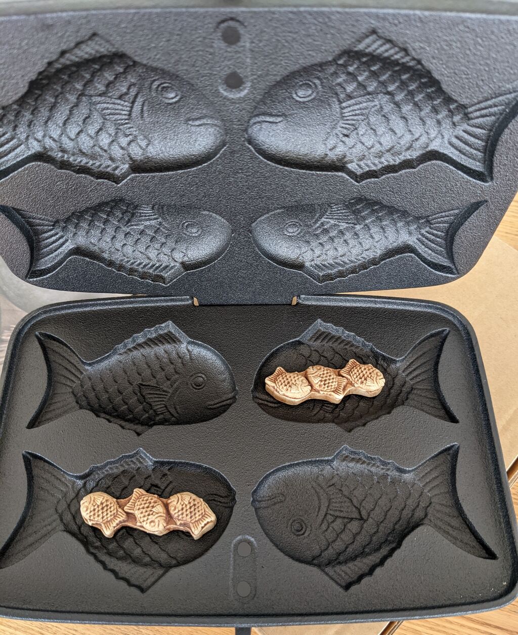 OIGEN 南部鉄器タミさんのたい焼き器 : ゆこぶーの食いしん坊万歳 OIGEN 南部鉄器タミさんのたい焼き器 : ゆこぶーの食いしん坊万歳