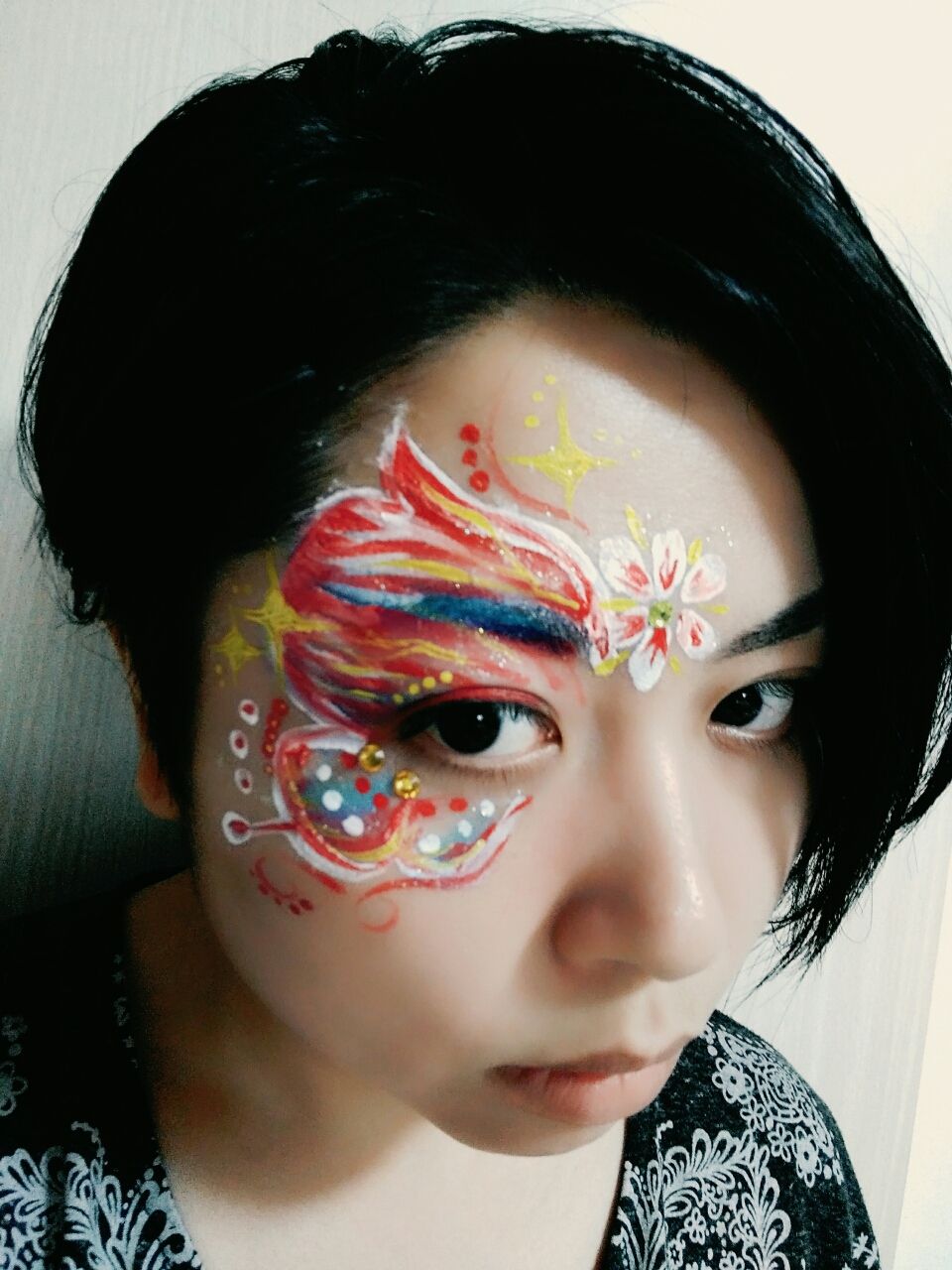 顔に蝶々 Yuko55 Fpbp 顔に蝶々 Yuko55 Fpbp