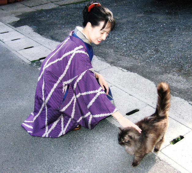 着物写真とポーズ : 気軽に楽しく美しく