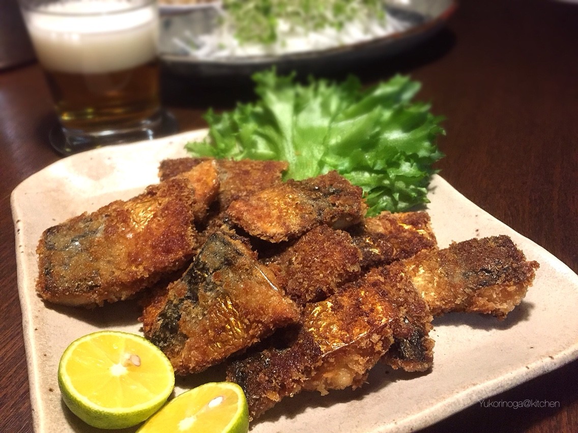 塩サバのザクザク揚げ焼きでフライで を楽しみますねん At My Kitchen レシピブログ