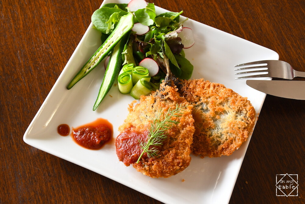 鯵フライ定食とイタリアンアレンジしたアジフライ At My Kitchen レシピブログ