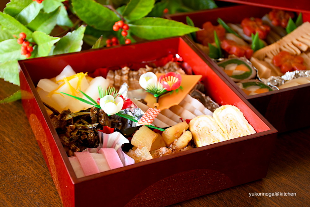 19年おせち料理 断面の美しい肉巻きレシピ At My Kitchen レシピブログ