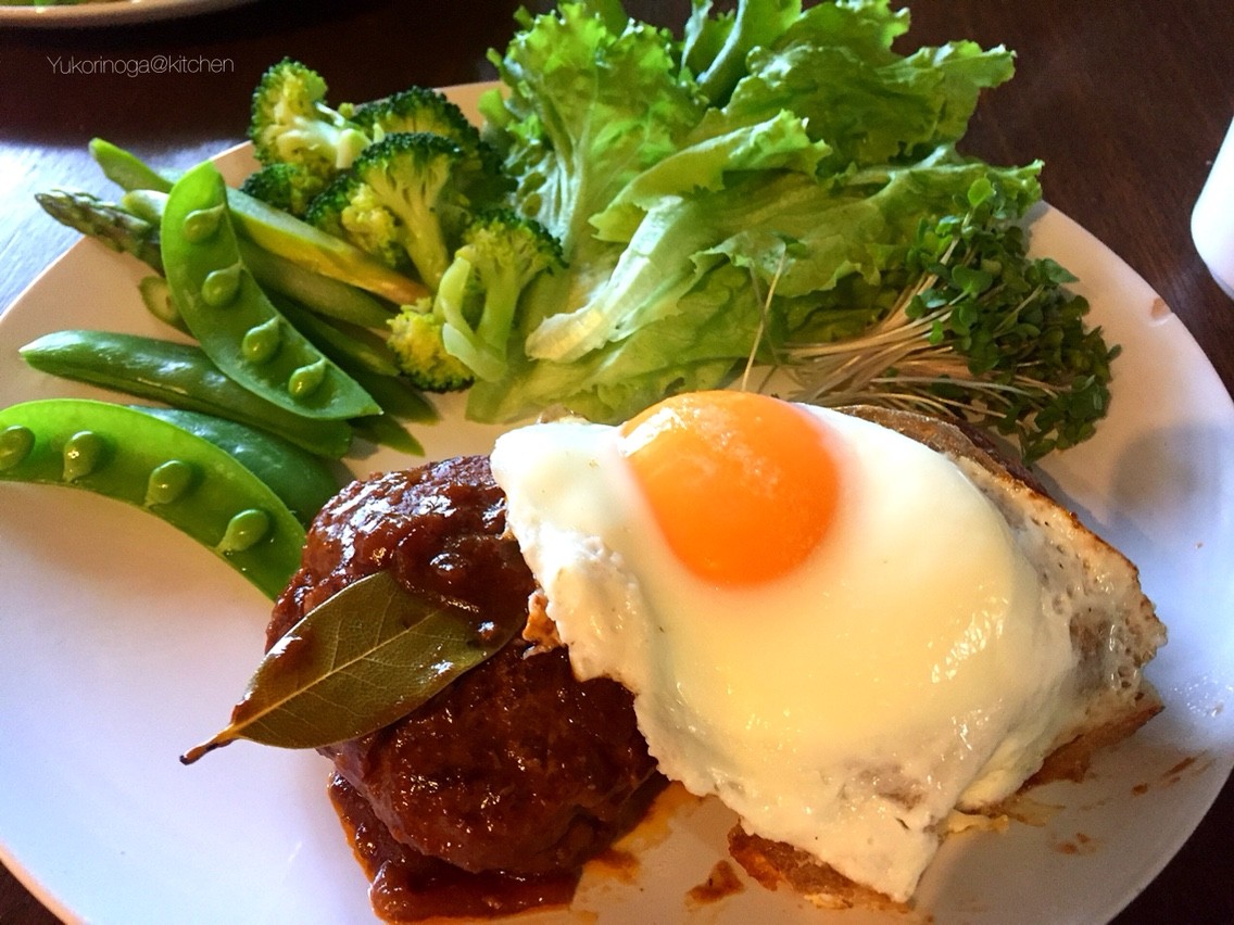 カフェ丼保温ランチボックスで作るハンバーグ丼 At My Kitchen レシピブログ