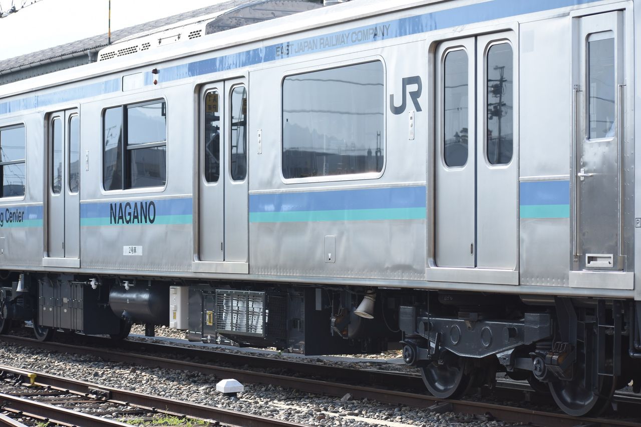 訓練車]209系長野色 : 東川崎車両区第一工場