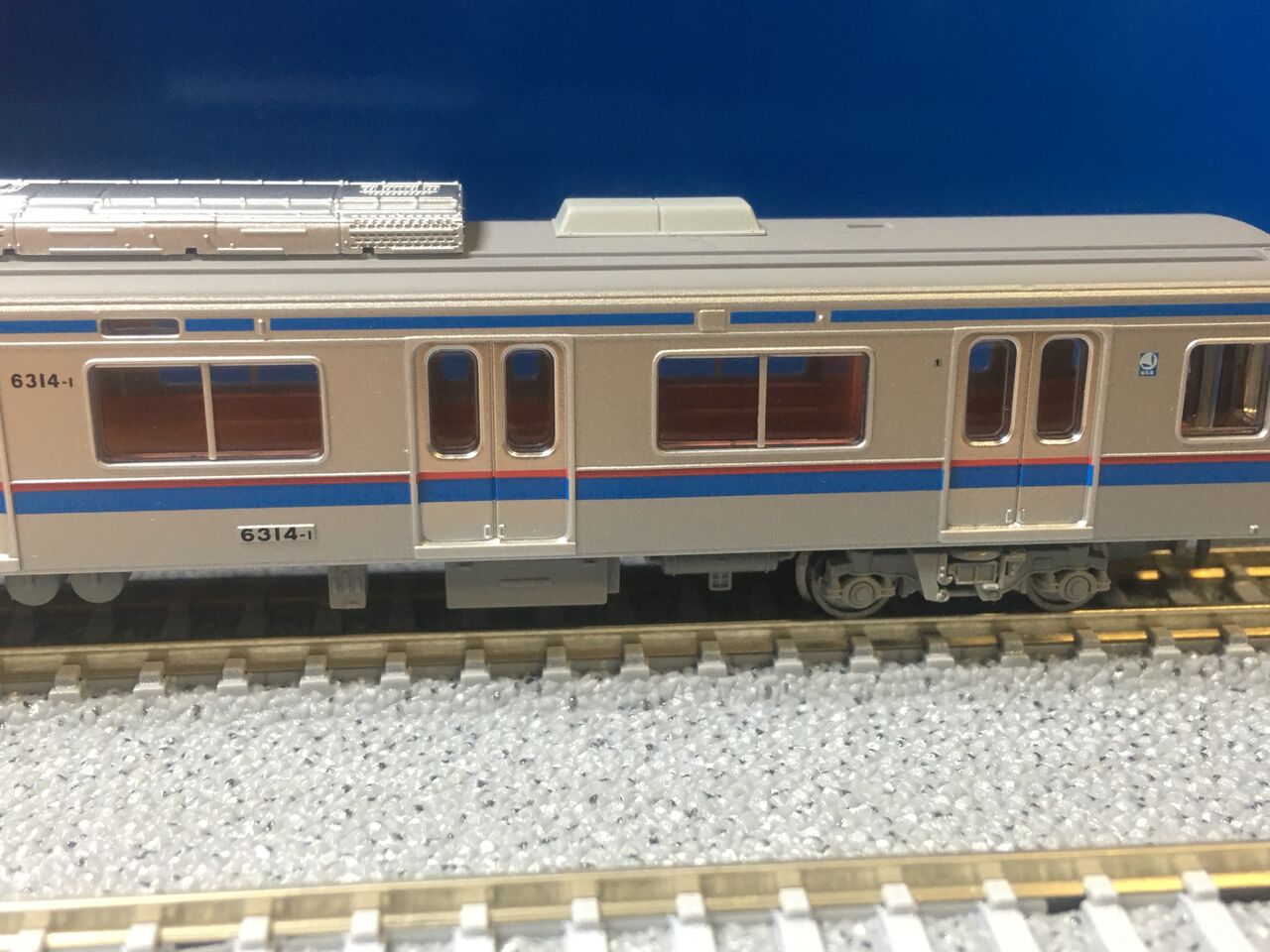 269[鉄道模型]MicroAce都営6300形入線！ : 東川崎車両区第一工場