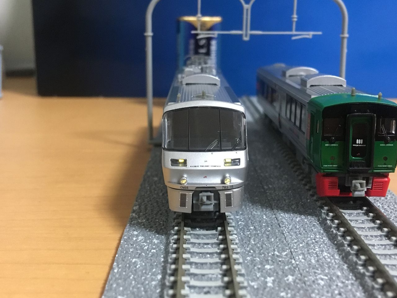 244[鉄道模型]MicroAce783系きらめき入線！ : 東川崎車両区第一工場