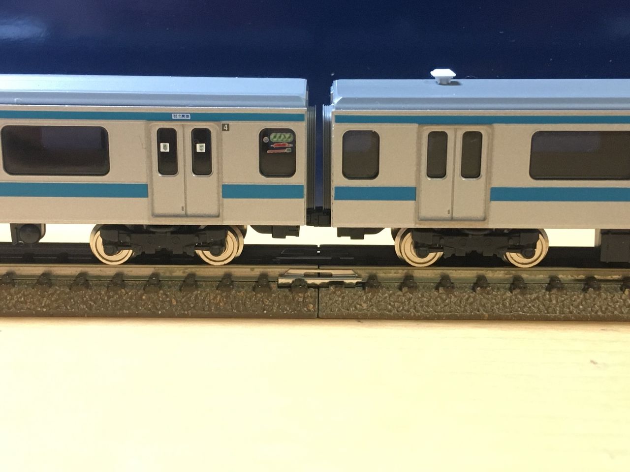 鉄道模型]TOMIX209系京浜東北線入線整備 : 東川崎車両区第一工場