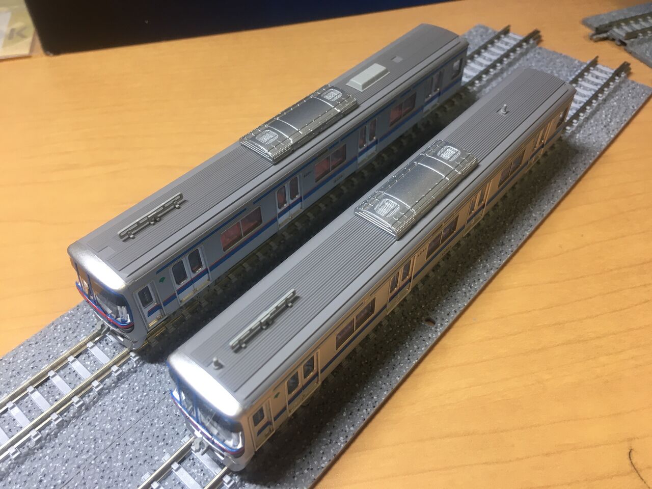 269[鉄道模型]MicroAce都営6300形入線！ : 東川崎車両区第一工場