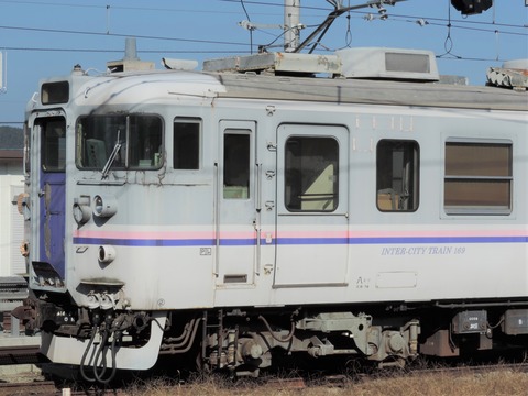 保存車]最後まで残った三鷹色169系 : 東川崎車両区第一工場
