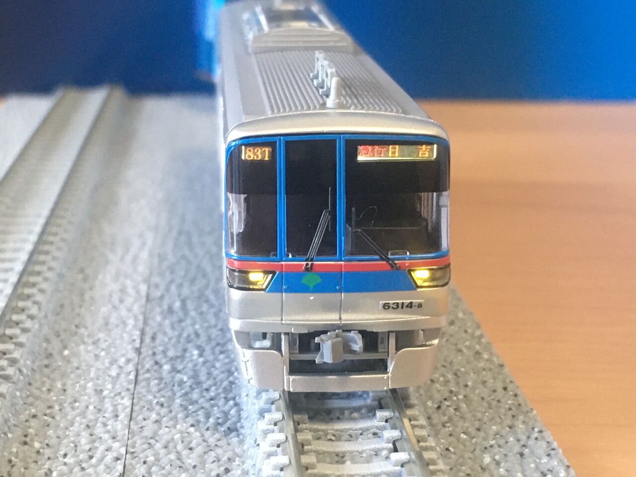 269[鉄道模型]MicroAce都営6300形入線！ : 東川崎車両区第一工場