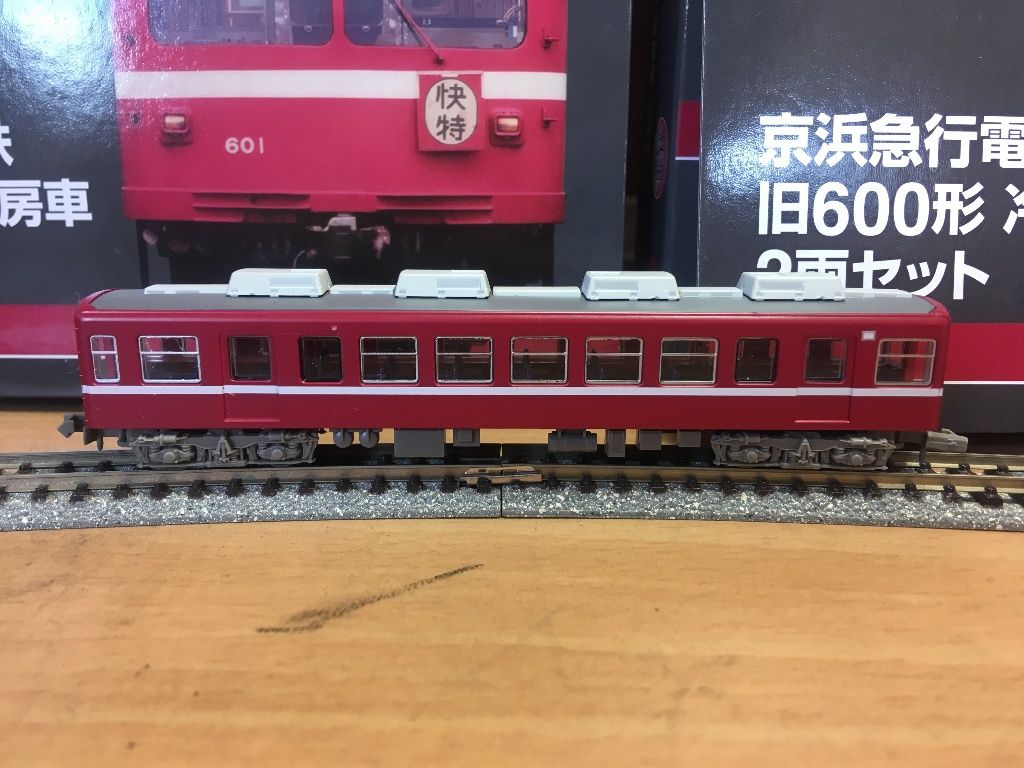 249[鉄道模型]鉄コレ京浜急行旧600形冷房車入線！ : 東川崎車両区第一工場