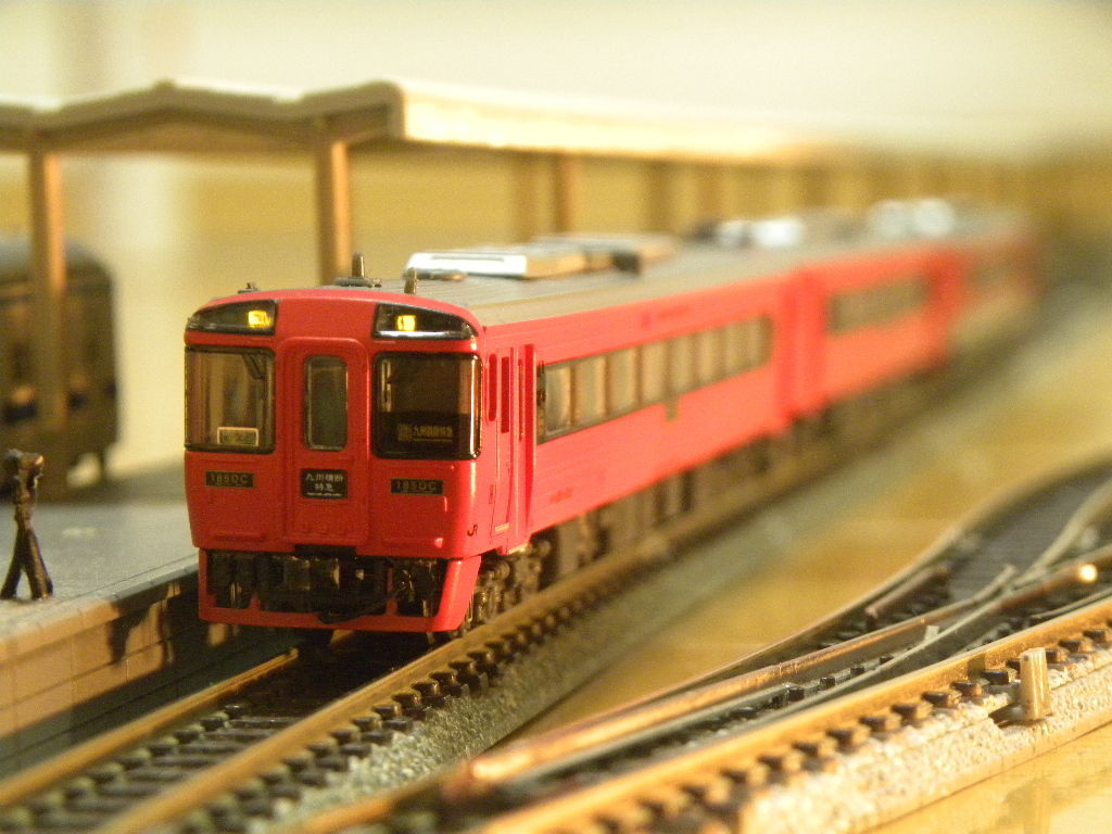 232[鉄道模型]マイクロエースキハ185九州横断特急運転