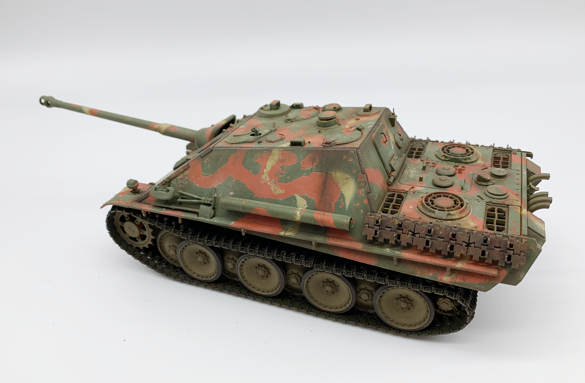 缶スプレーで気楽に3色迷彩に挑戦！ : 戦車つくるよ