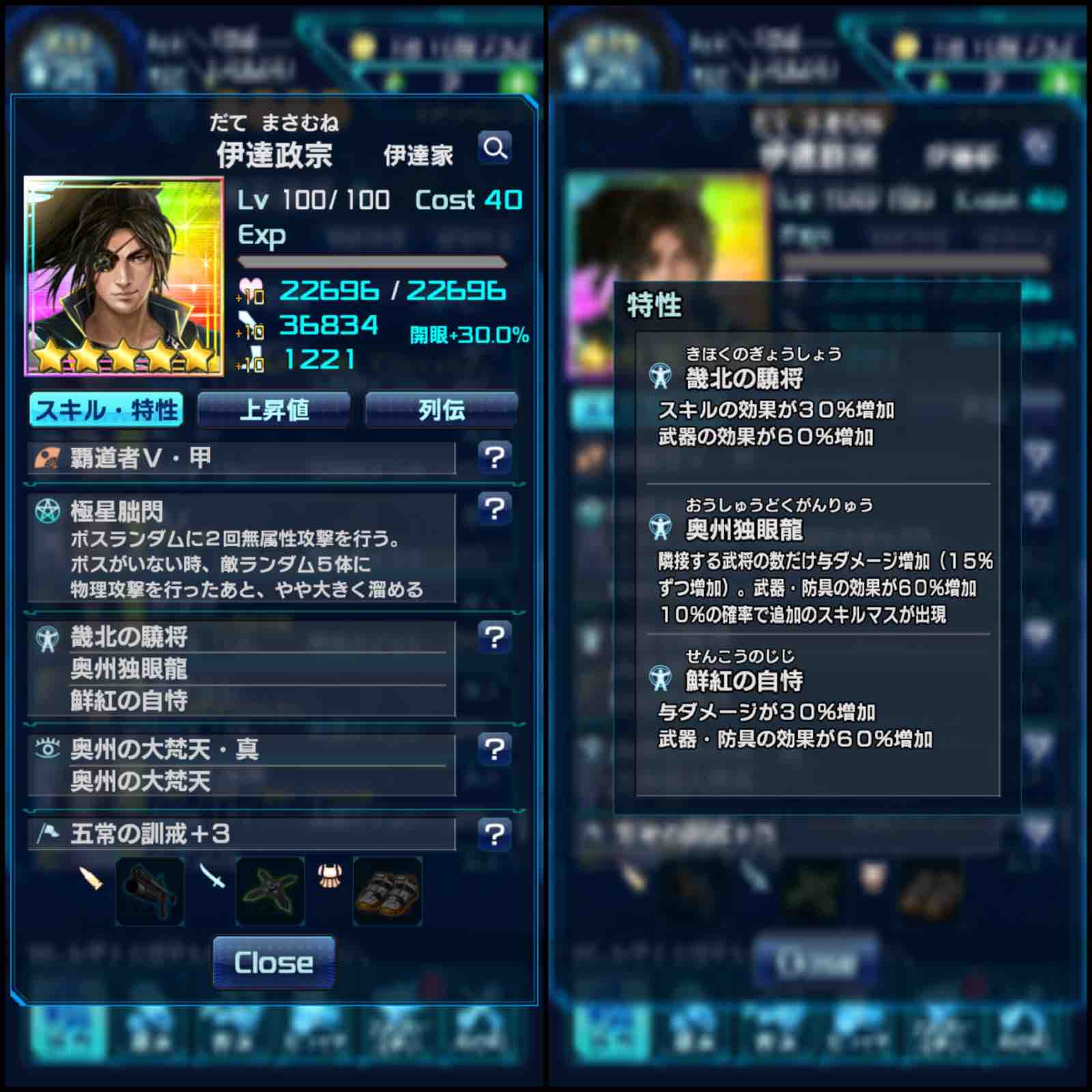 武将紹介 5 伊達政宗 導かれし猛者たち
