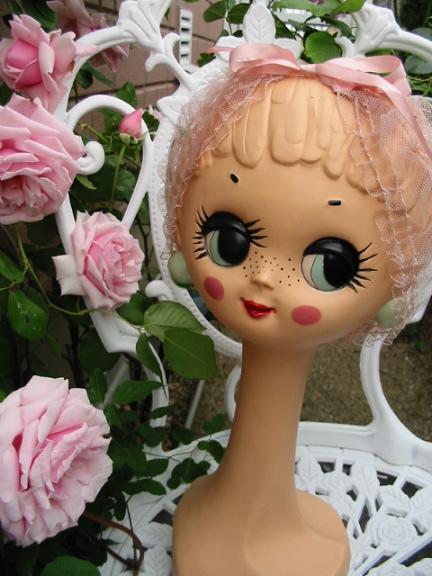 Twiggy☆ツイッギー・マネキンヘッド ～ローズ・ガーデン