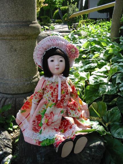 市松人形　洋風　ドレス 洋装市松さん。 : 市松人形師～只今修業中