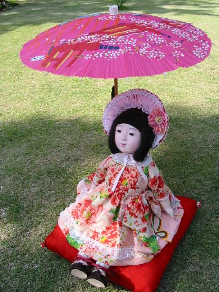 洋装の市松人形 : ゆめゆめ人形館
