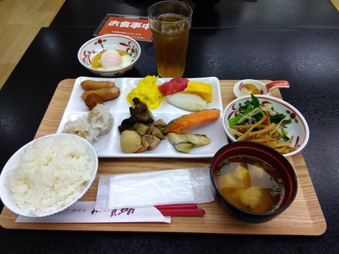 鶯宿温泉 竹あかりの宿 加賀助　温泉・朝食編