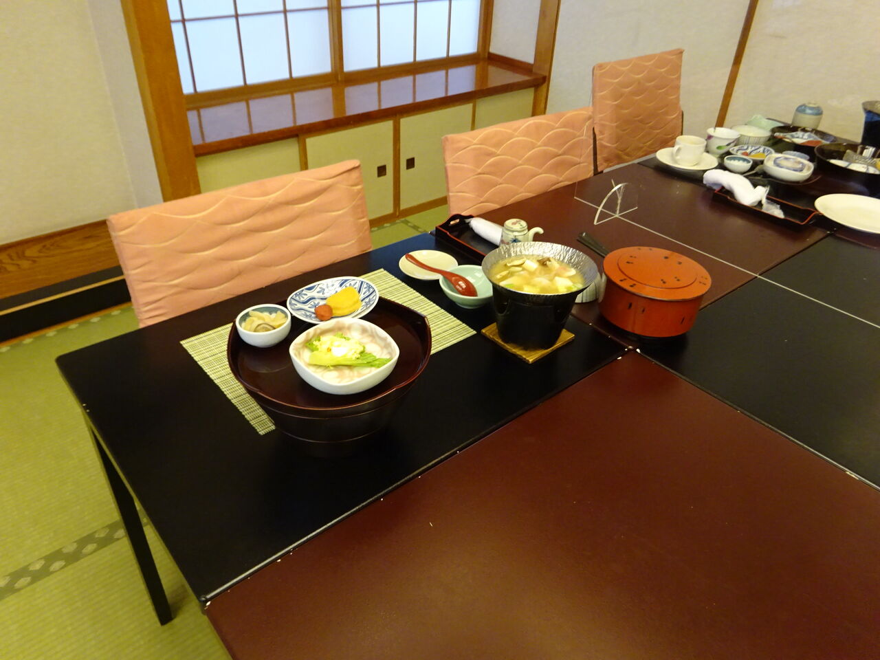 つなぎ温泉 旅染屋 山いち 朝食編 湯めぐり満喫旅
