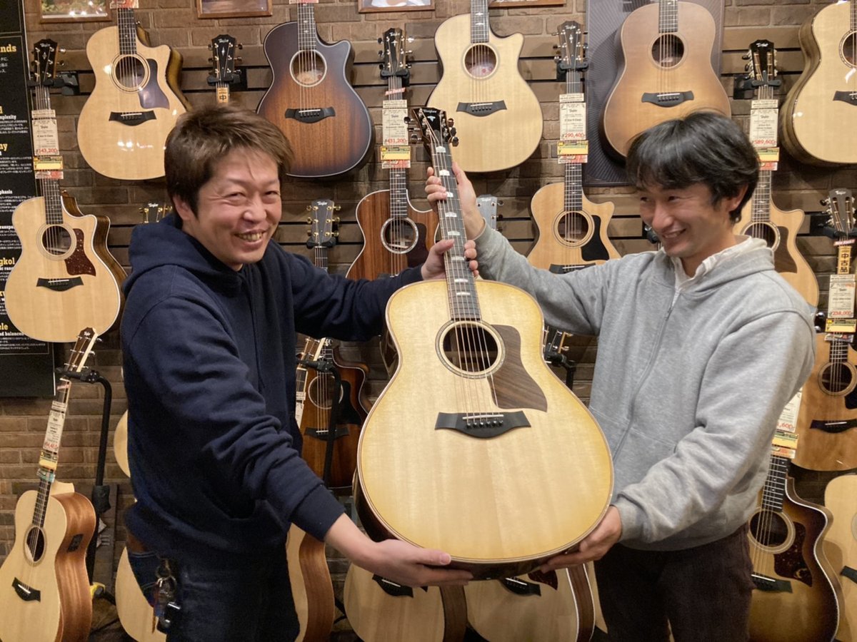 Taylor 818e V-Classを購入しました！！ : みよしブログ