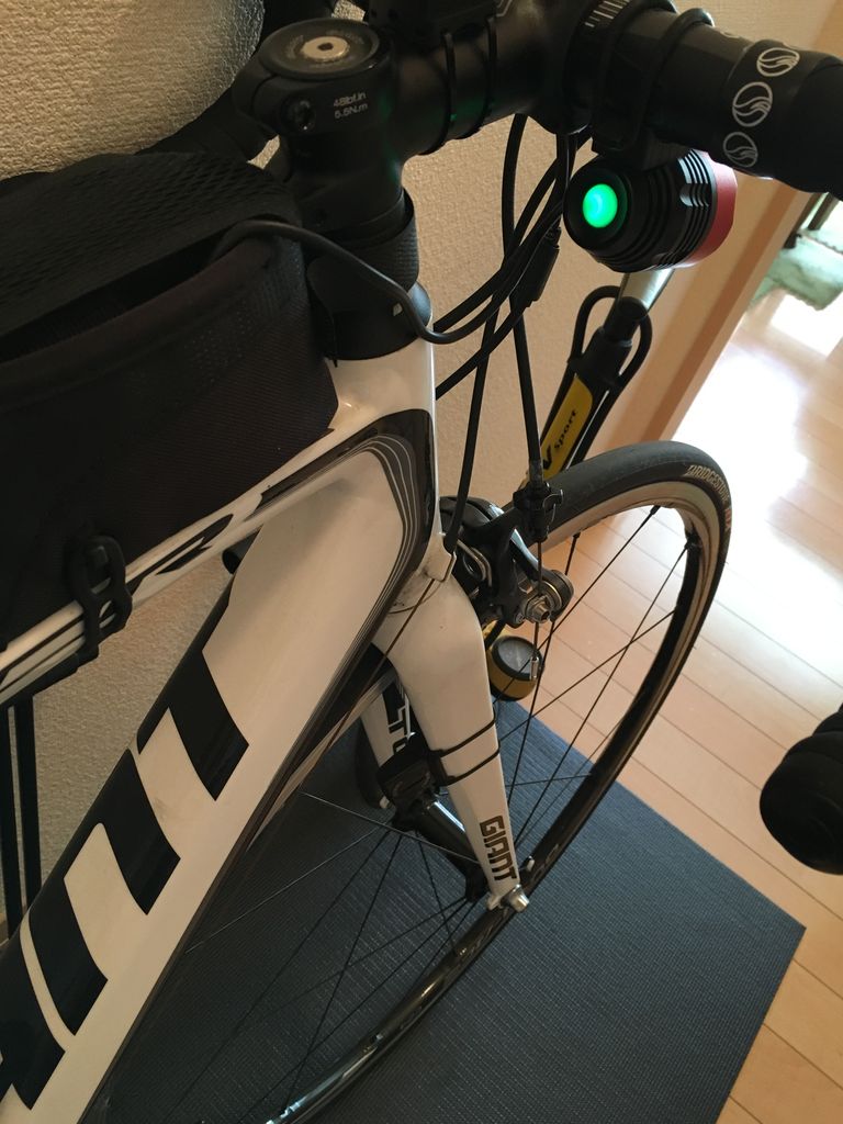 自転車の ledライト つけ方