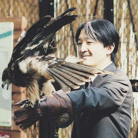 文仁親王と鷲