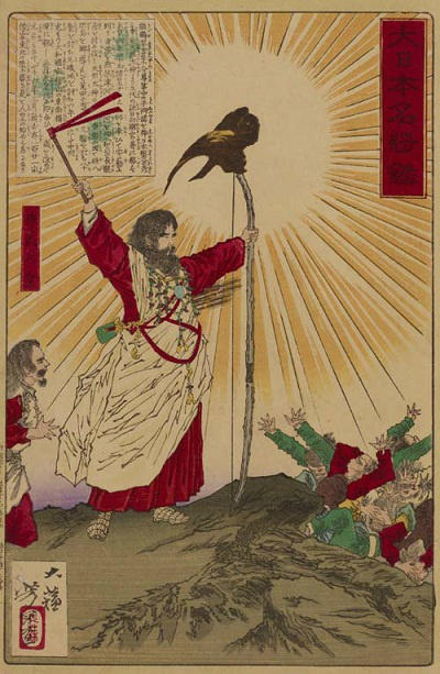 神武天皇(月岡芳年 画)