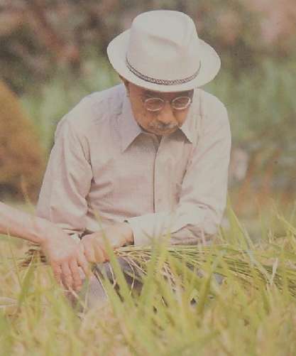 昭和天皇 稲穂
