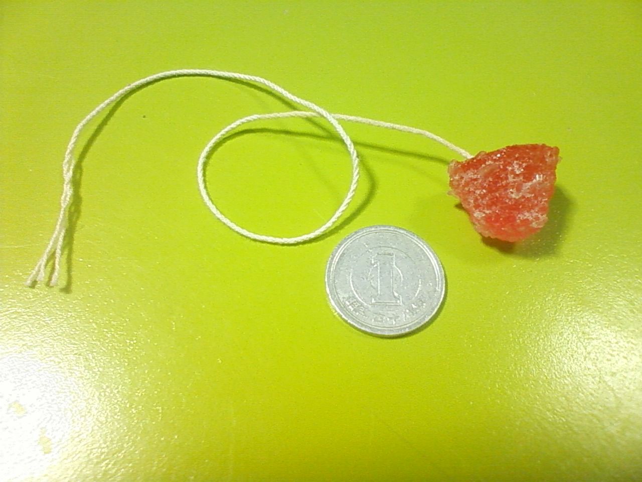 糸引き飴が小さい うまいもの手帳