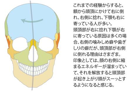 頭頂部が寝ている