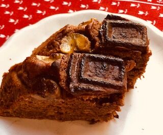 バナナチョコケーキ くるてく バナナチョコケーキ くるてく