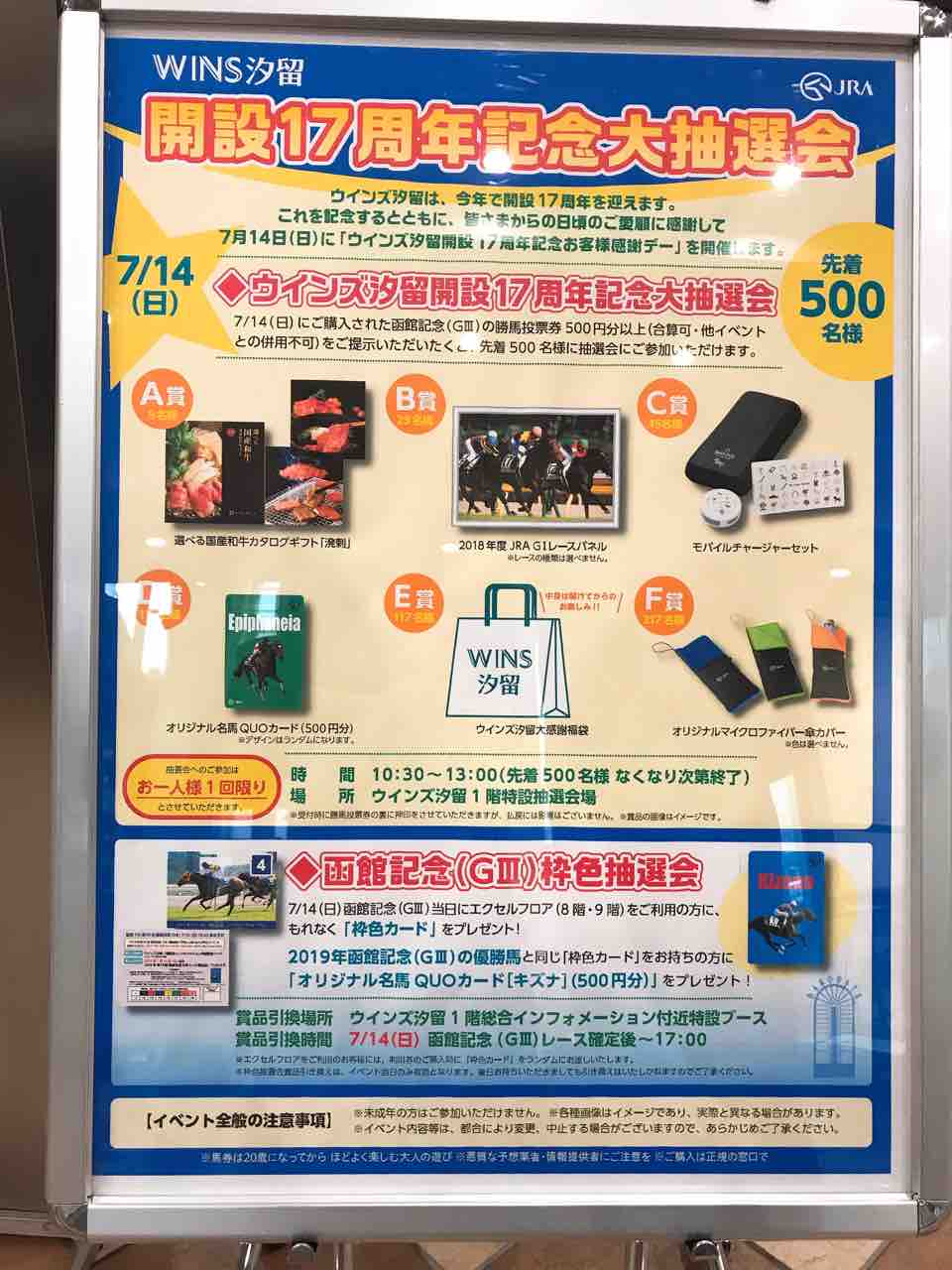 開設17周年記念大抽選会 : Yumichin☆News 3rd