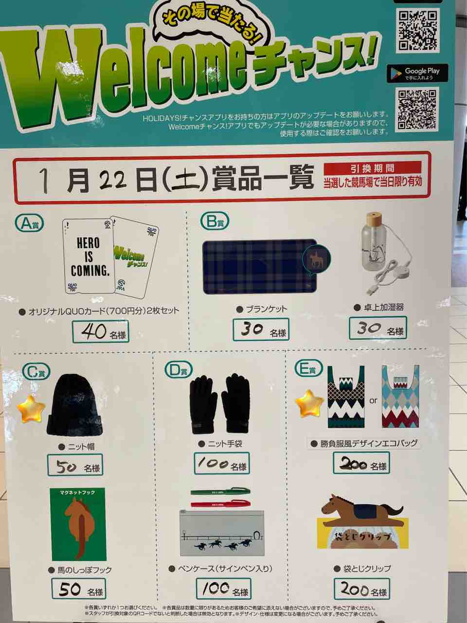 競馬 JRA アニバーサリーTシャツ•ストラップ 黒 welcomeチャンス