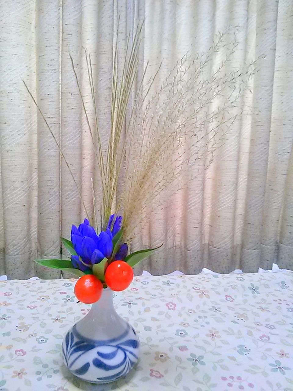 お月見アレンジ ゆみきちの花 華diary