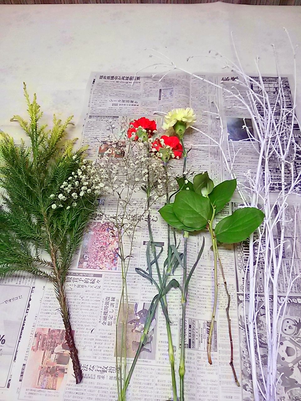 クリスマスいけばな 今週のいけばな ゆみきちの花 華diary クリスマスいけばな 今週のいけばな ゆみきちの花 華diary