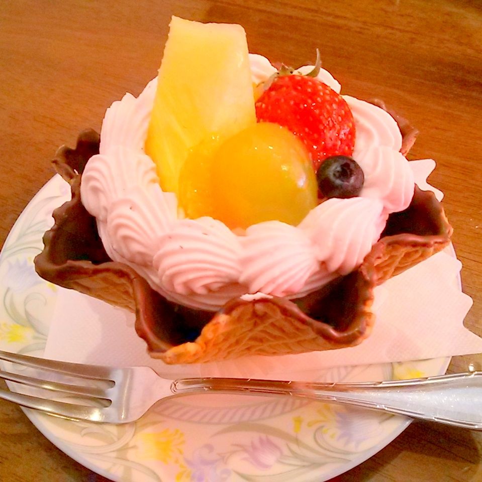 モアガーデン でケーキセット スイート パンpocket2の旅 ゆみきちのコロコロ日記