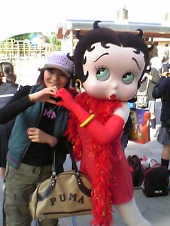 未使用☆ベティちゃん☆日傘☆USJ ☆ブラック 未使用☆ベティちゃん☆日傘☆USJ ☆ブラック