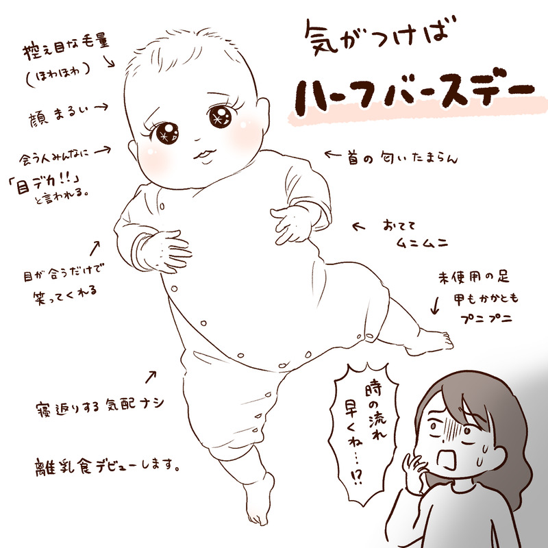 ハーフバースデー