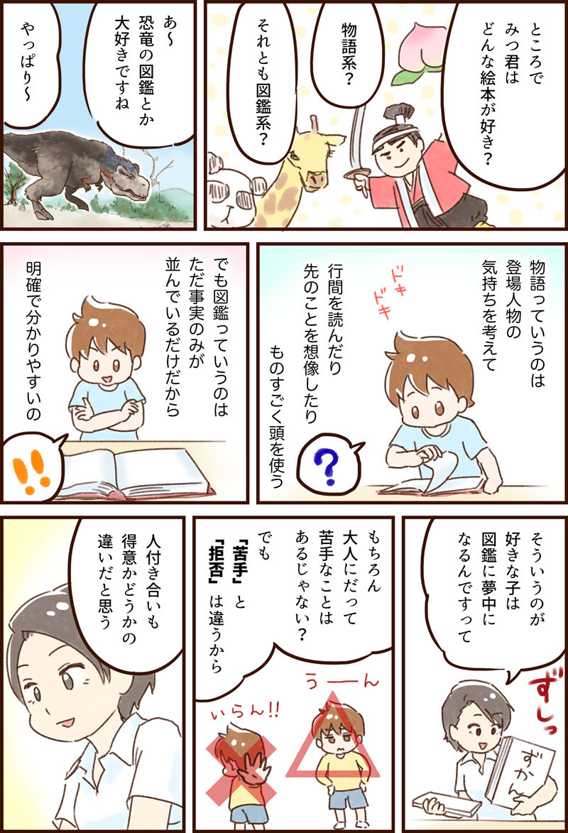 図鑑　物語　絵本　ゆむい