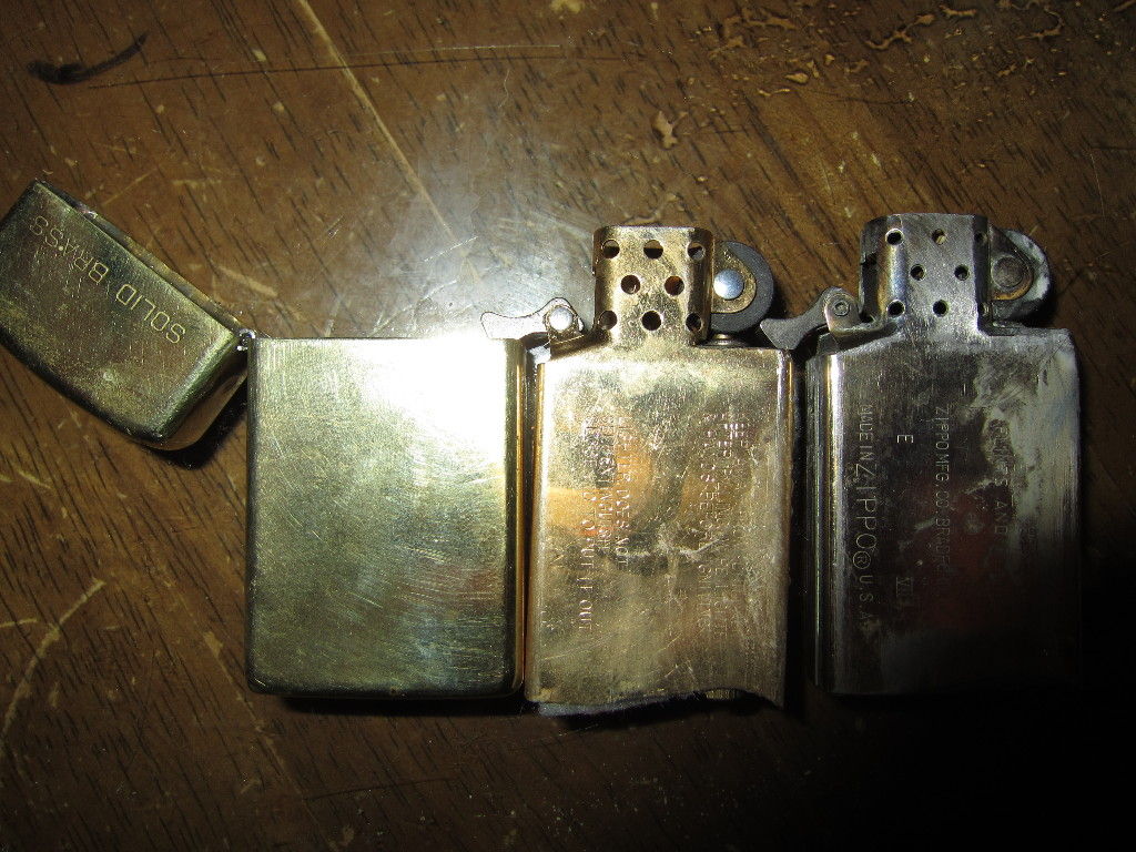 真鍮zippoライターが修理出来ました はに の日々 真鍮zippoライターが修理出来ました はに の日々