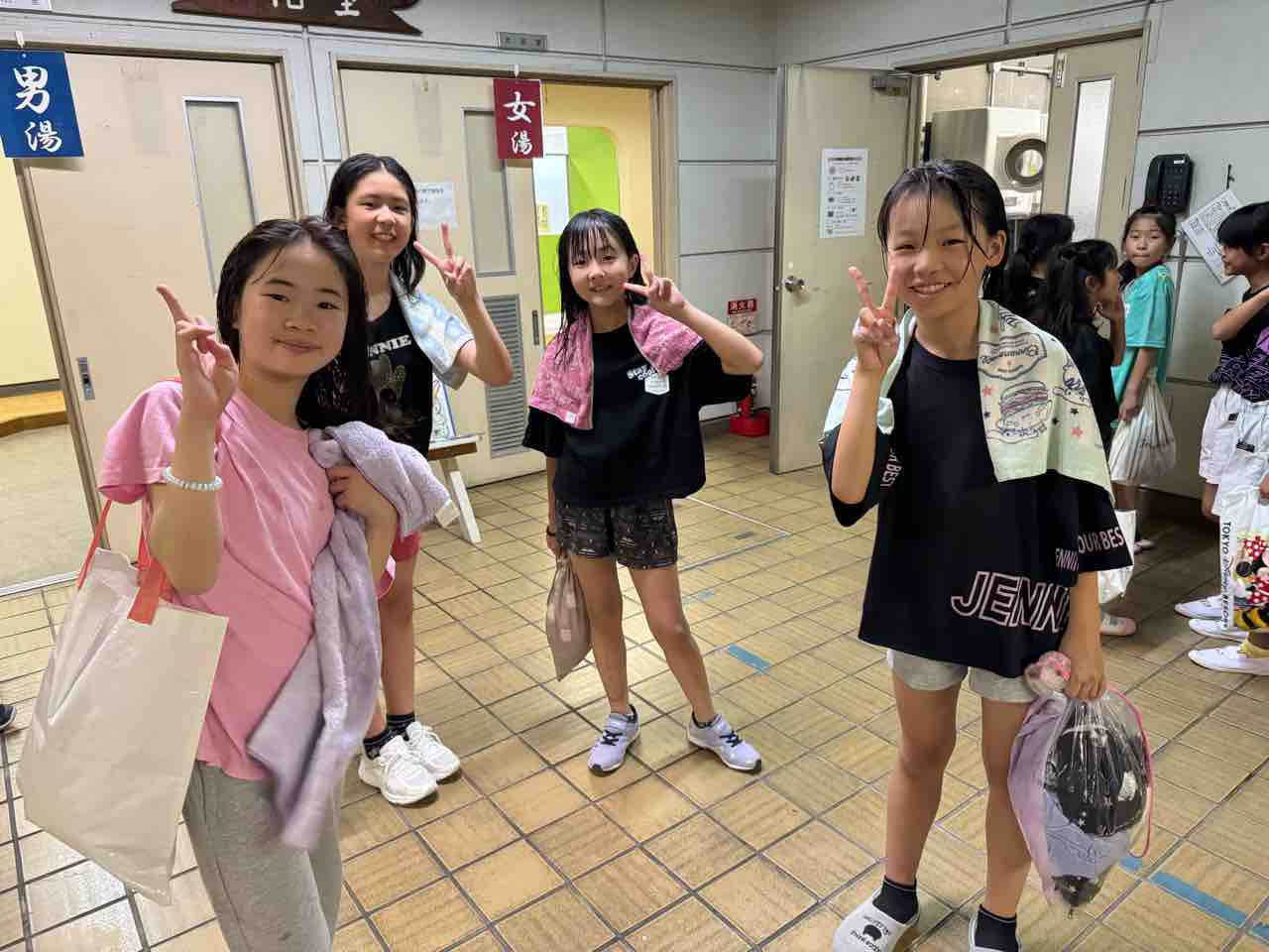 合宿 お風呂 女児 