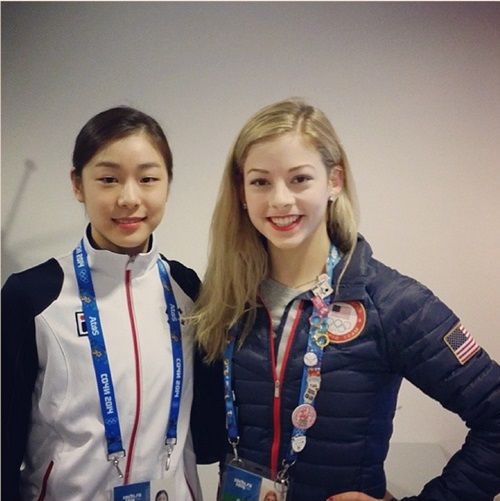 グレイシー ゴールドとキム ヨナの写真 愛してる キム ヨナ Yuna Kim
