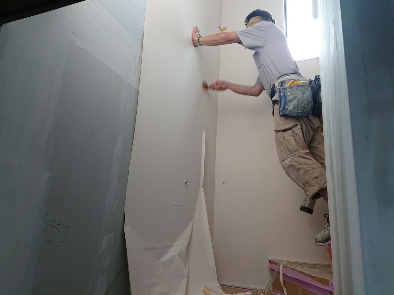 吹抜けのエコカラット等 着工96日目 パナソニックホームズ パナホーム 新築ブログ18