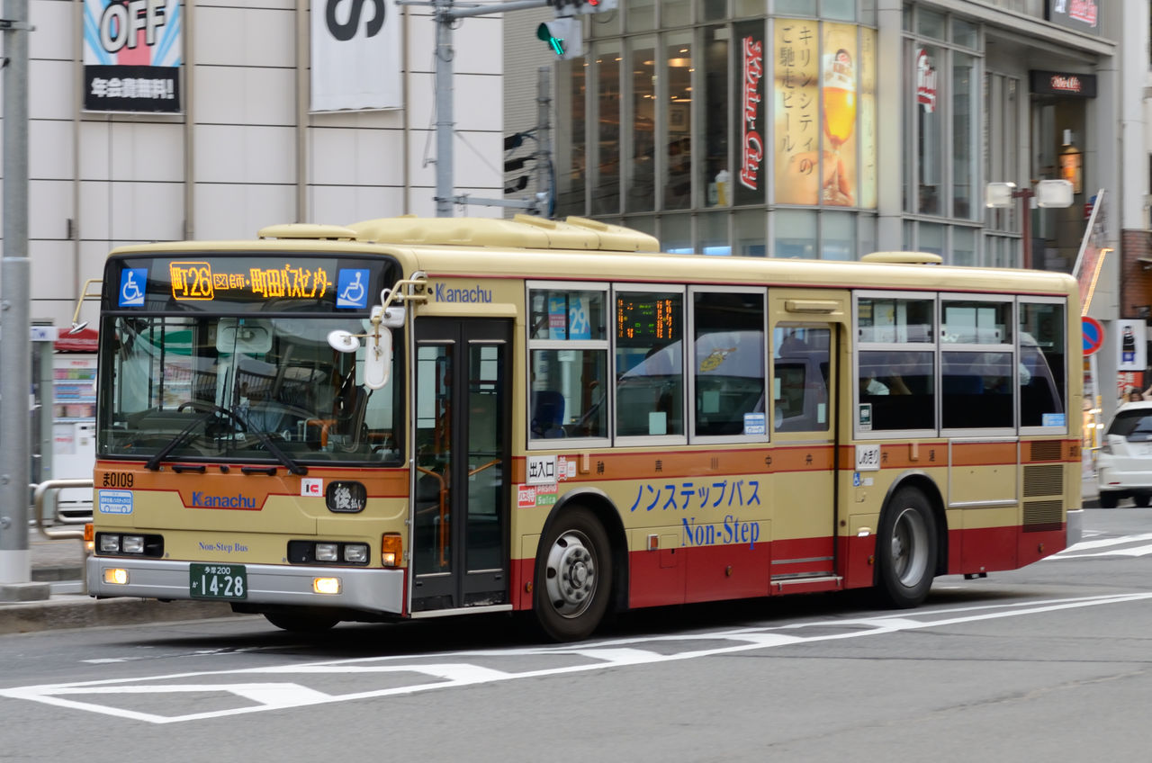 神奈川中央交通 ま109号車 湯根千記録