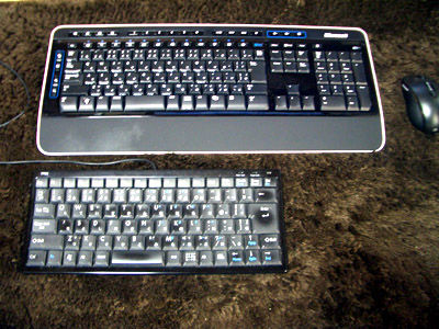 新旧キーボード