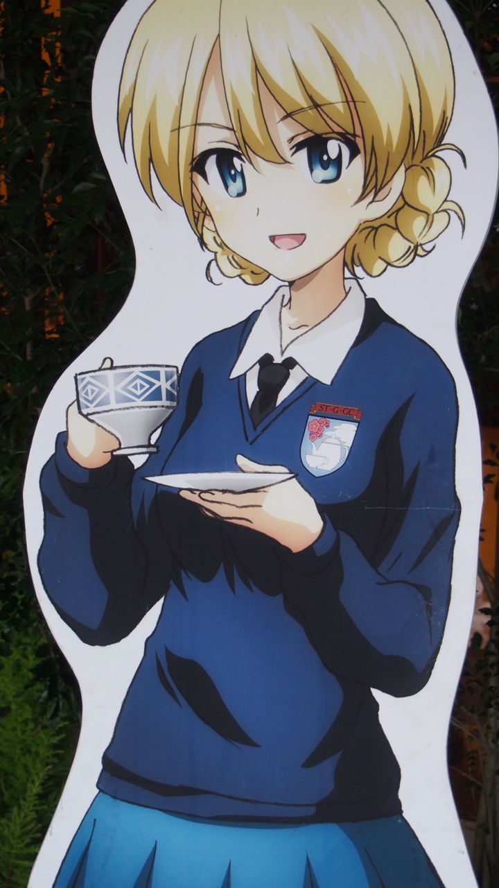 大洗ガルパン等身大パネル巡り 聖グロ サンダース編 渚屋blog 大洗ガルパン等身大パネル巡り 聖グロ サンダース編 渚屋blog