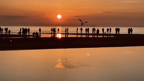 父母ヶ浜の夕景 (11)_